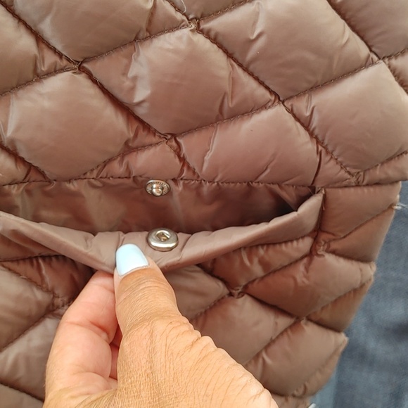 Ralph Lauren Brown down vest SZ.Small NWOT - Picture 6 of 6